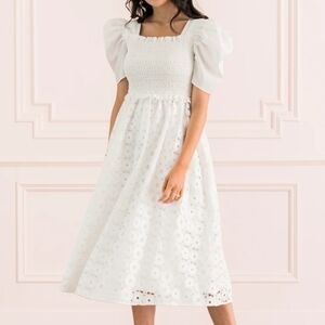 Rachel Parcell Smocked A line Dress